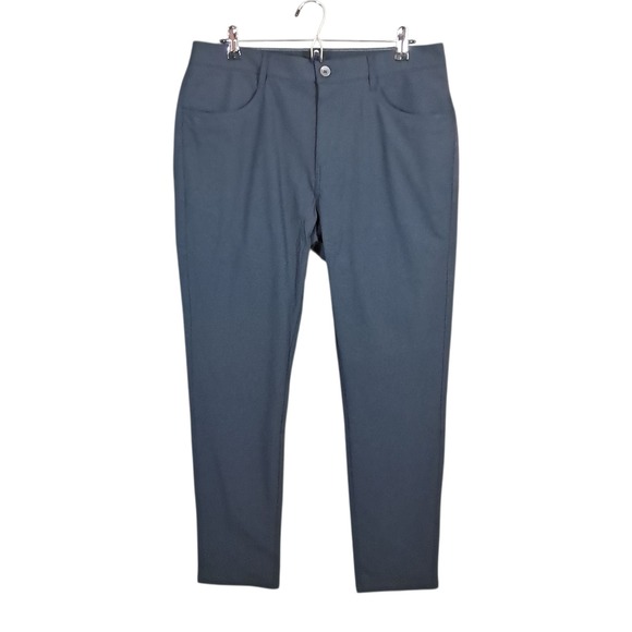 Vuori Meta Tech Stretch Chino Athletic Performance Pants Ink Blue 33 x 30 V430 - Picture 1 of 15